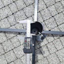 Sulankstomas didelis sodo skėčio pagrindas