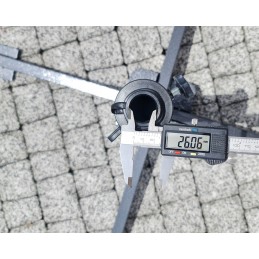 Sulankstomas didelis sodo skėčio pagrindas