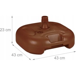 Skėčio stovo pagrindas vandens pripildymui smėliu stabilus 25-32mm