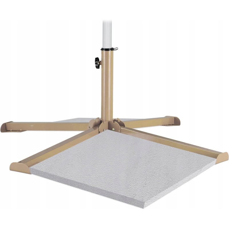 Stovas nuo saulės skėčiui, pagrindas, grindinio plokščių pagrindas