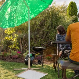 Stovas nuo saulės skėčiui, pagrindas, grindinio plokščių pagrindas