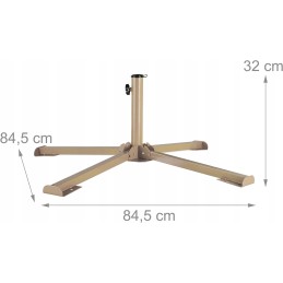 Stovas nuo saulės skėčiui, pagrindas, grindinio plokščių pagrindas