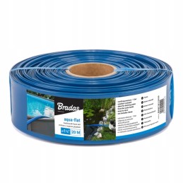 Plokščios vandens žarnos 10 m komplektas su juostele 1 1 2