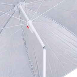 Sulankstomas skėtis nuo saulės 150cm sodo balkonui su pakreipiama lapų funkcija