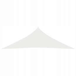 Sodo pavėsinė burė terasinei markizei, balta, 3x3x4,2 m, HDPE