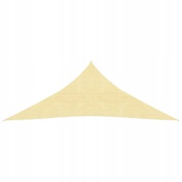 HDPE atspalvio burė 3,6x3,6x3,6 m smėlio spalvos