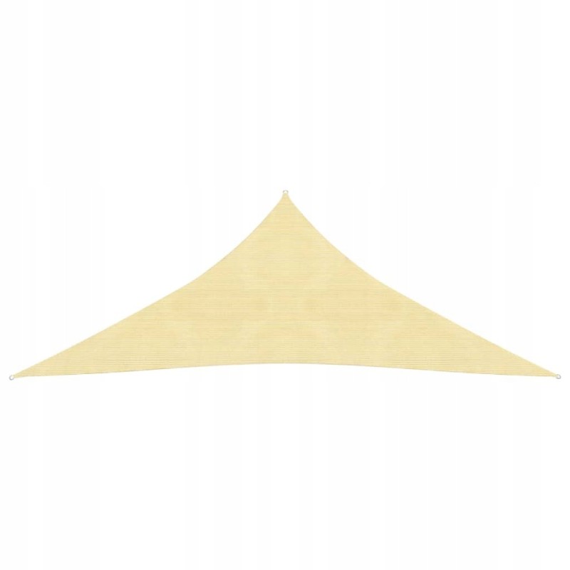 HDPE atspalvio burė 3,6x3,6x3,6 m smėlio spalvos