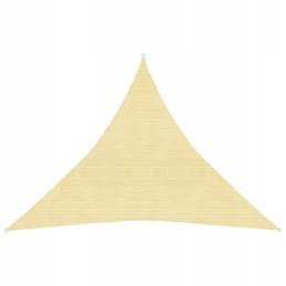 HDPE atspalvio burė 3,6x3,6x3,6 m smėlio spalvos