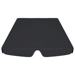 Sūpynių užvalkalas, juodas, 188/168x110/145cm