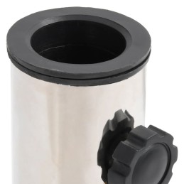 Skėčio pagrindas stulpams ø38/48mm, sidabrinis plienas