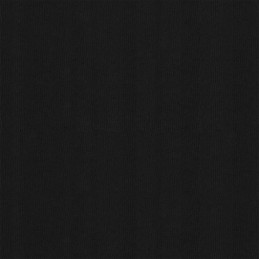 Juoda balkono sienelė 75x300 cm, oksfordo audinio