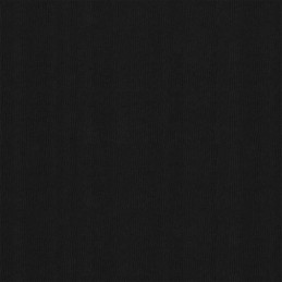 Juoda balkono sienelė 75x300 cm, oksfordo audinio