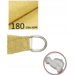 Šešėlinė burė, stačiakampė 2x3 m, pilka