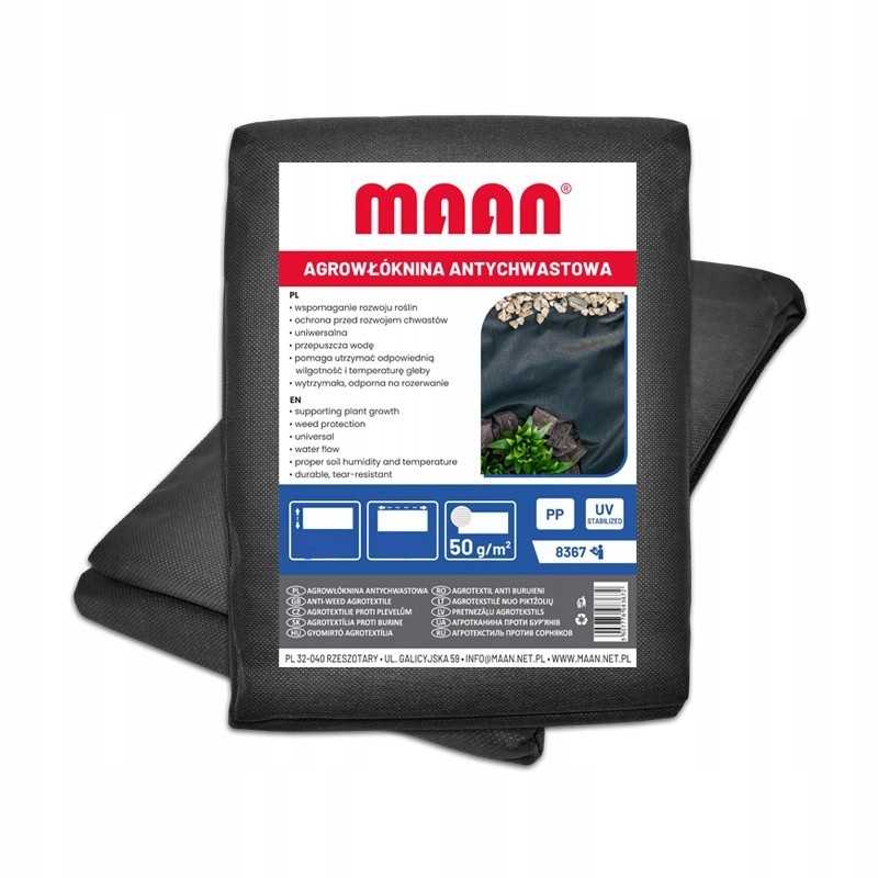 Juoda agrotekstilė nuo piktžolių