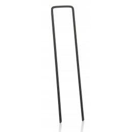 Metaliniai kaiščiai agrotekstilei, 15 cm, siauri, 100 vnt