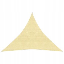 HDPE atspalvio burė 3x3m, smėlio spalvos