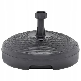 Skėčio pagrindas 20l, antracitinis rotangas, pagamintas iš plastiko