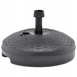 Skėčio pagrindas 20l, antracitinis rotangas, pagamintas iš plastiko