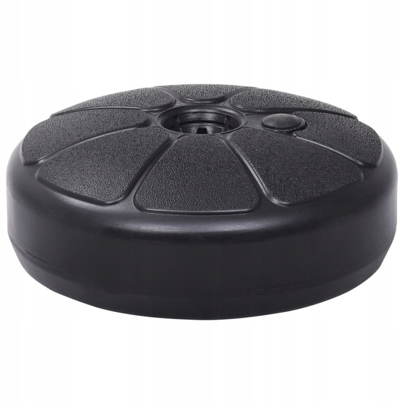 Skėčio pagrindas užpildytas vandeniu/smėliu 15l, juodas