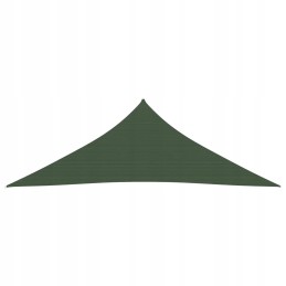 Šešėlinė burė, 160 g/m², tamsiai žalia, 4x4x4 m, HDPE