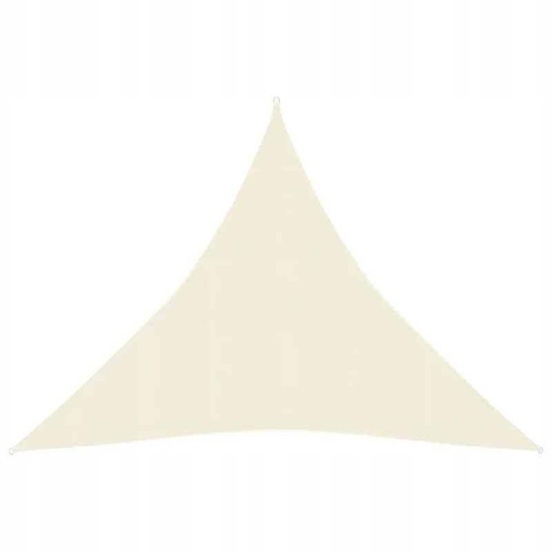 Apsauginė nuo saulės burė 160 g m2 kreminė 4 5x4 5x4 5 m HDPE