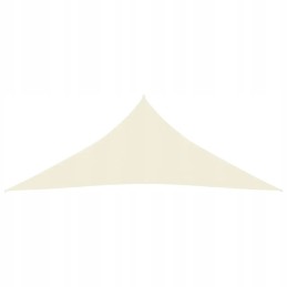 Apsauginė nuo saulės burė 160 g m2 kreminė 4 5x4 5x4 5 m HDPE