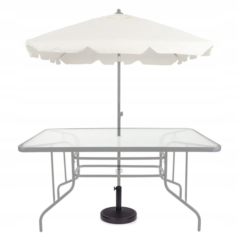 Sodo ir terasos skėčio bazinė apkrova: 12 kg