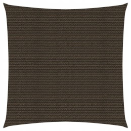 Pavėsinė burė, 160 g/m², ruda, 3x3 m, HDPE