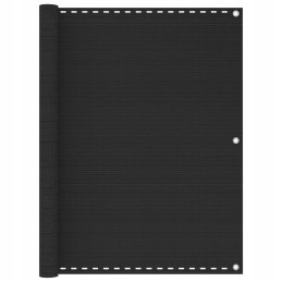 Vidaxl balkono ekranas antracitas 120x600 cm HDPE
