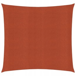 Pavėsinė burė 160g/m² terakotos 2,5x2,5m HDPE