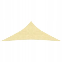 Šešėlių burė, 160 g/m², smėlio spalvos, 3x3x3 m, HDPE