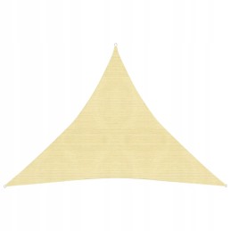 Šešėlių burė, 160 g/m², smėlio spalvos, 3x3x3 m, HDPE