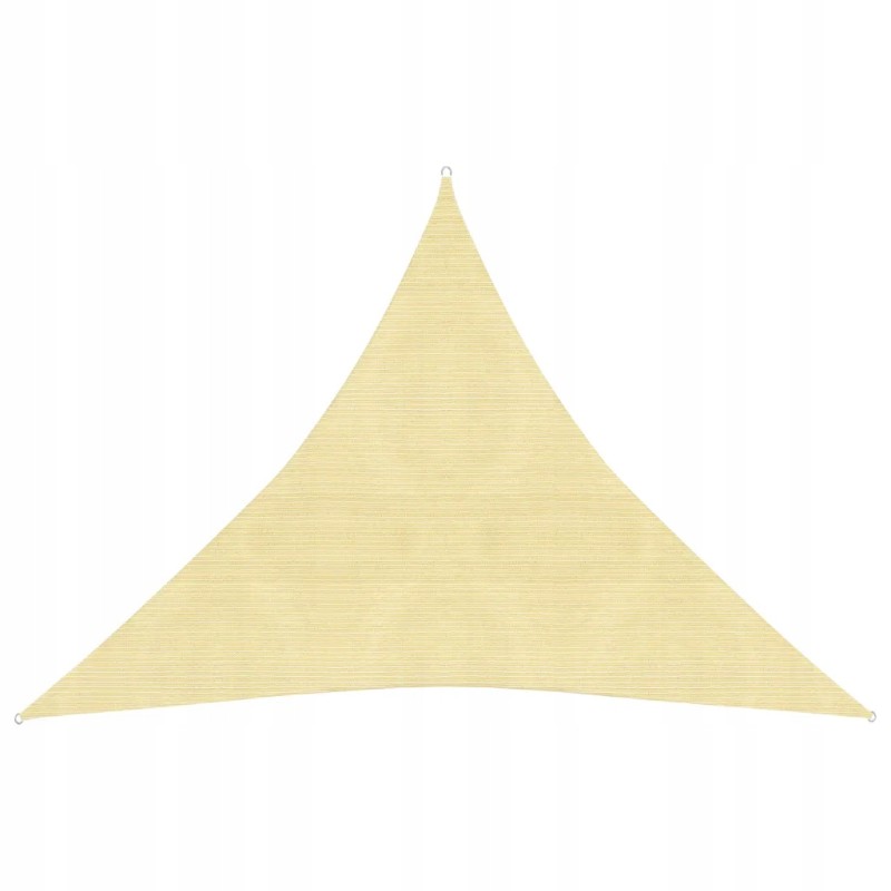 Šešėlių burė, 160 g/m², smėlio spalvos, 3x3x3 m, HDPE