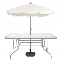 Skėčio svarmens pagrindas, pripildytas vandens, 22 litrai