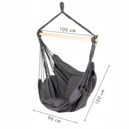 Braziliška pakabinama kėdė, hamakas, sodo sūpynės