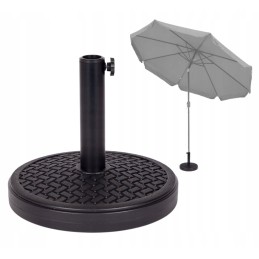 Skėčio pagrindas, universalus sodo skėčio stovas, keliamoji galia 12 kg