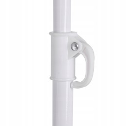 Reguliuojamas paplūdimio sodo skėtis, 150 cm, nulaužtais lapais