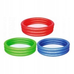 Bestway pripučiamas baseinas 102x25 cm 3 spalvų mišinys