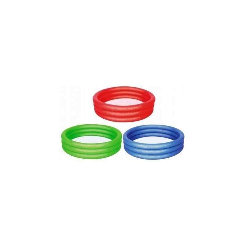 Bestway pripučiamas baseinas 102x25 cm 3 spalvų mišinys