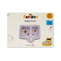 Baseinas irklavimo baseinas 86x14x72 cm 30l kuniboo