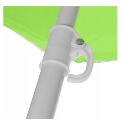 Didelis sodo paplūdimio skėtis, 180 cm, grąžtas