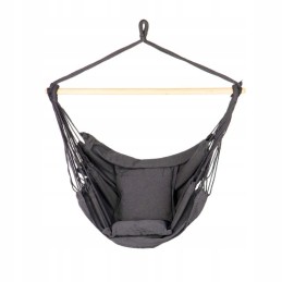 Braziliška pakabinama kėdė, sodo hamakas, sūpynės, 2 pagalvės