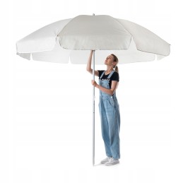 Sodo skėtis, didelis, sulankstomas, 220 cm, tvirtas, paplūdimys, balkonas, terasa, dangtis