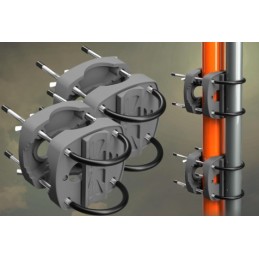 Balkono skėčio laikiklis, stovas, balkono stovas, tvirtas metalas