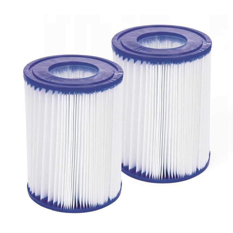 2 x II tipo filtro įdėklas Bestway baseino siurbliui