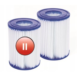 2 x II tipo filtro įdėklas Bestway baseino siurbliui