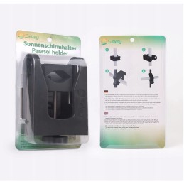 Sekey skėčio laikiklis balkono turėklams