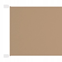 Oxford balkono širma 60x360 cm - taupe
