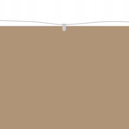 Oxford balkono širma 60x360 cm, spalva: taupe