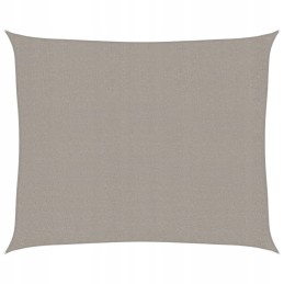 Šešėlių burė 160g/m² šviesiai pilka 2,5x3m HDPE